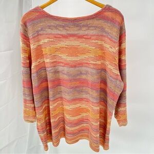 Lauren Ralph Lauren Multicolor Crew Neck Sweater